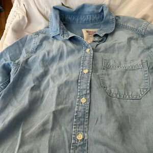 Mossimo chambray long sleeved shirt, size XS